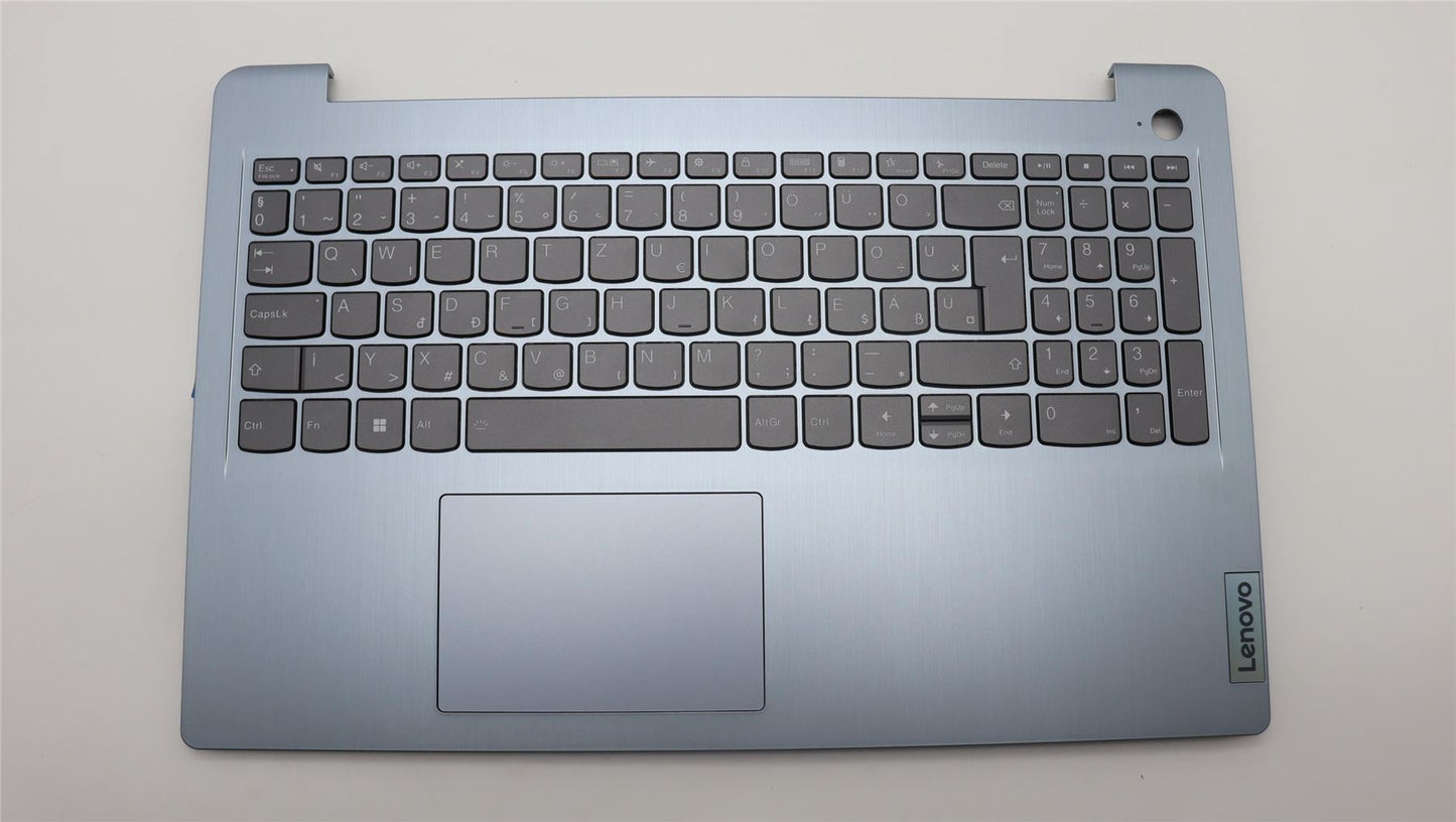 Lenovo IdeaPad 3 15IAU7 Palmrest Cover Touchpad Keyboard Hungarian 5CB1H78150