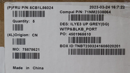 Lenovo Slim 5 16IRH8 5 16APH8 Palmrest Cover Touchpad Keyboard 5CB1L56024