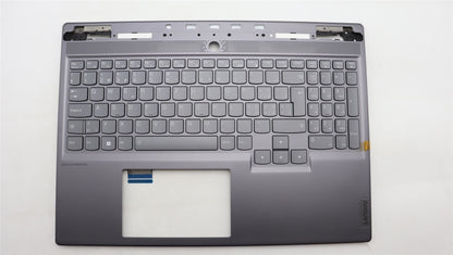 Lenovo Legion S7 16APH8 Keyboard Palmrest Top Cover Switzerland White 5CB1L68888
