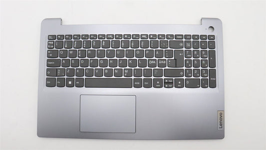 Lenovo IdeaPad 3 15IAU7 Palmrest Cover Touchpad Keyboard Nordic 5CB1H78124