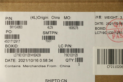 Lenovo MECH_ASM KBCSWE/FIN BKLT(PMX)PT FP UK BK 5M11C43803