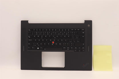 Lenovo Extreme P1 5 X1 5 Keyboard Palmrest Top Cover Czech Black 5M11D11991