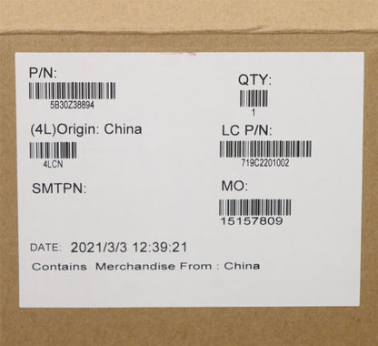 Lenovo FRU BSheet Tape IR GY AL P15SG2 5B30Z38894