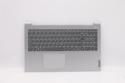 Lenovo IdeaPad 1-15ADA7 Palmrest Cover Touchpad Keyboard US Silver 5CB1F36624