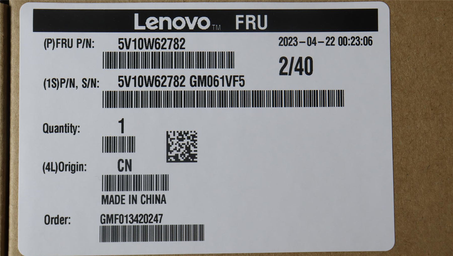 Lenovo ThinkCentre M90s Gen 4 M90s Gen 3 M80s Gen 3 GPU Graphics Card 5V10W62762