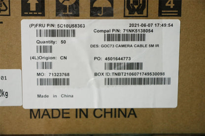 Lenovo H-CONN SET CAMERA_IR TEFLON 5C10U58363