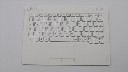 Lenovo IdeaPad 100S-11IBY Keyboard Palmrest German White 5CB0K48365