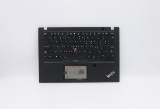 Lenovo ThinkPad T14s Keyboard Palmrest Top Cover Arabic Black Backlit 5M10Z41352