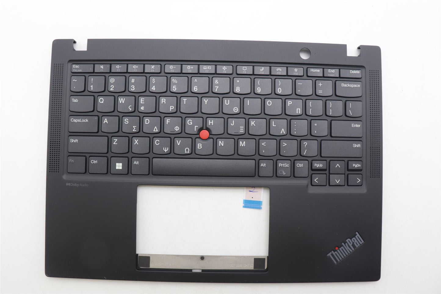 Lenovo ThinkPad X13 Gen 4 Keyboard Palmrest Top Cover Greek Black 5M11L85708
