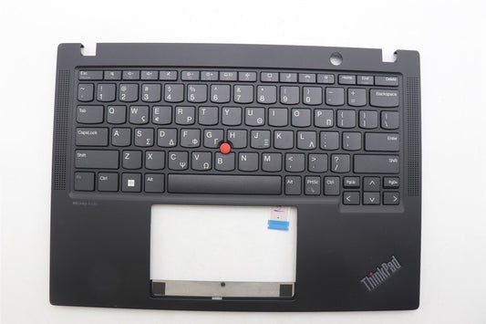 Lenovo ThinkPad X13 Gen 4 Keyboard Palmrest Top Cover Greek Black 5M11L85708