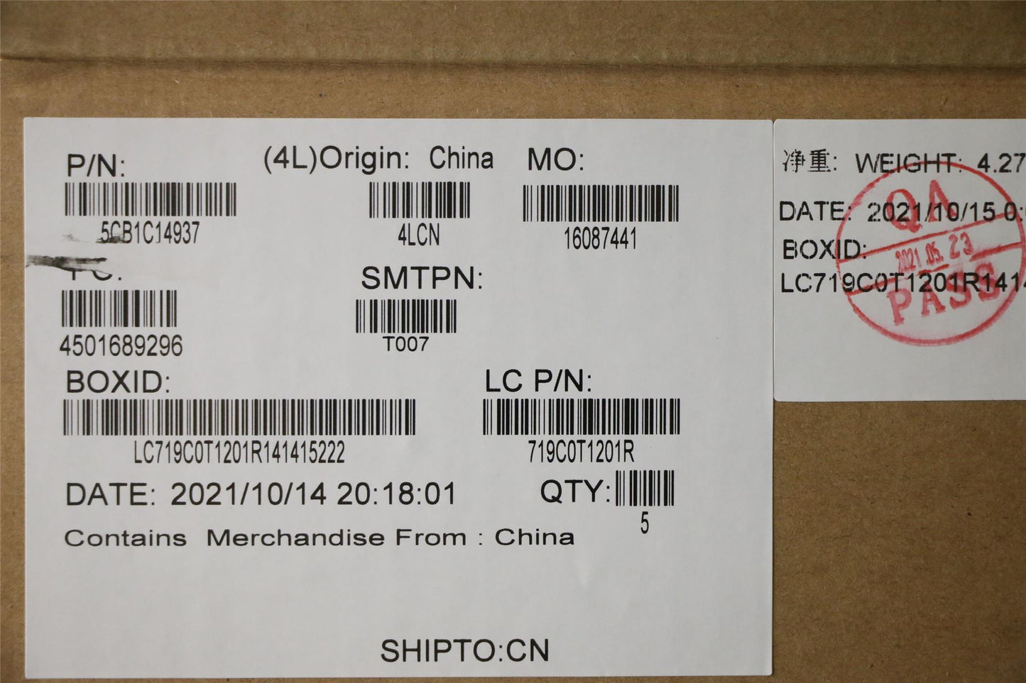 Lenovo UpperCaseASM_SPAL82JQSTw/BUWRF 5CB1C14937