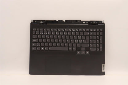 Lenovo IdeaPad 3 16IAH7 Palmrest Cover Touchpad Keyboard Switzerland 5CB1J09602