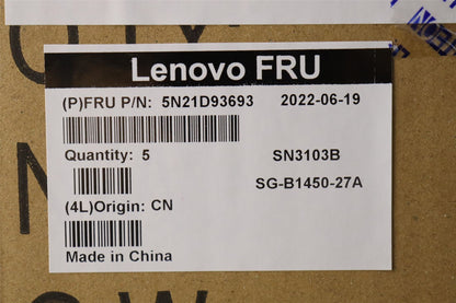 Lenovo  5N21D93767 5N21D93619 5N21D93693