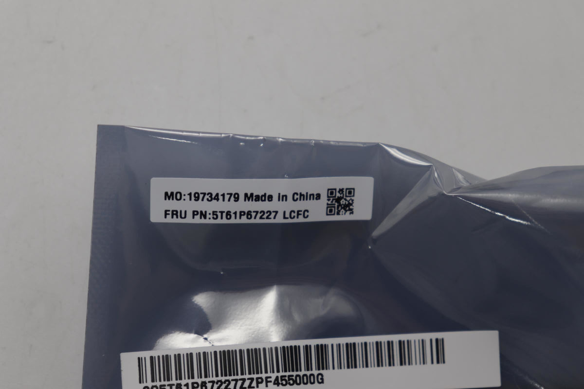 Lenovo CS21_3+2bCP, Glass like Mylar, PCB, Black, SOVP&MP, Sunrex NFC ELAN Board 5T61P67227