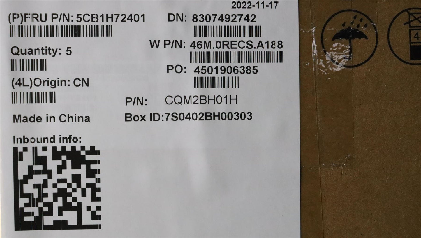 Lenovo Upper Case ASM_NORDIC W 82R9 SB 5CB1H72401