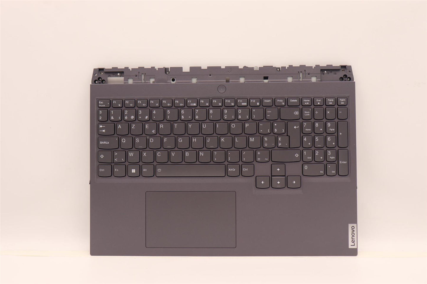 Lenovo 5 16IAH7H Palmrest Cover Touchpad Keyboard Belgian Slate Grey 5CB1F38520