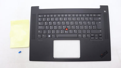 Lenovo ThinkPad P1 Gen 6 Keyboard Palmrest Top Cover Hungarian Black 5M11L89045