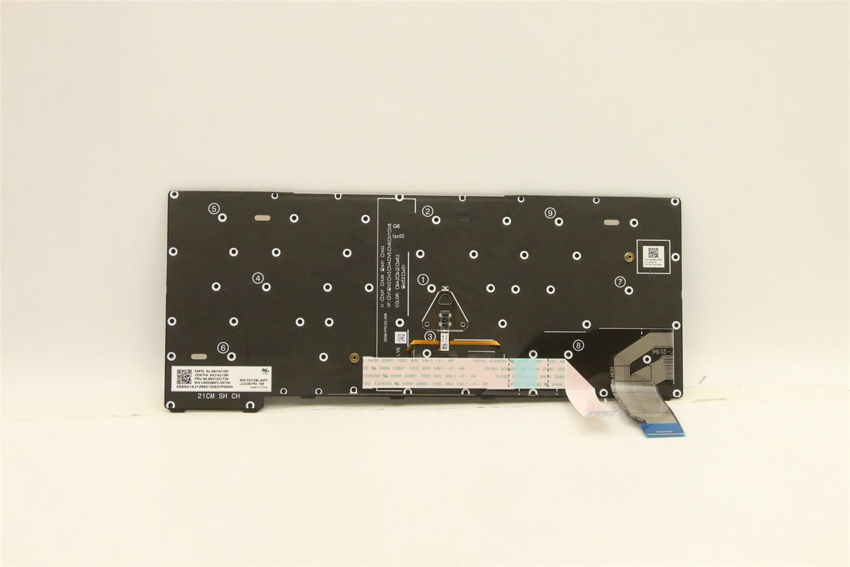 Lenovo NB_KYB CS21KBD SKTOP CHY,BL,BK,058 FRA French Keyboard 5N21A21736