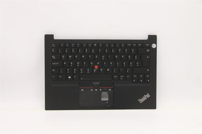 Lenovo ThinkPad E14 4 Tastatur Handballenauflage Obere Abdeckung Ungarisch Schwarz 5M11C47630