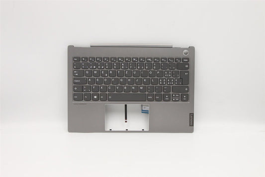 Lenovo ThinkBook 13s-IML Keyboard Palmrest Top Cover Swiss Grey 5CB0W44289