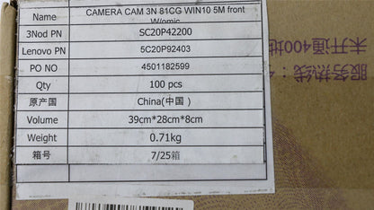 Lenovo Miix 520-12IKB Webcam Web Cam Camera Cam 5M 5C20P92403