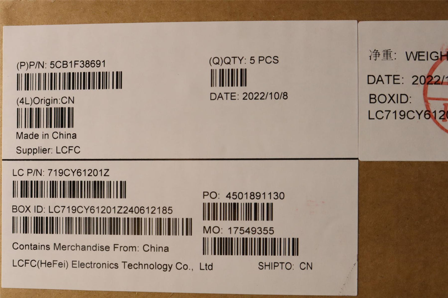 Lenovo 5 15IAH7H Palmrest Cover Touchpad Keyboard UK Cloud Grey 5CB1F38691