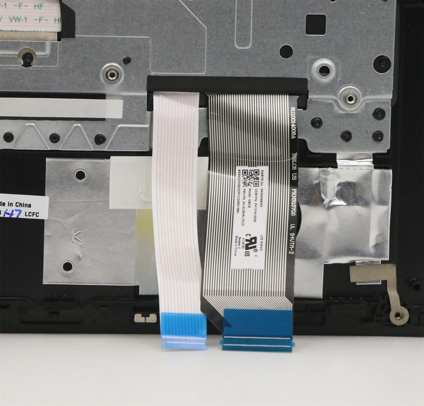 Lenovo MECH_ASM KBD KOR(Pri) Tex FPR US BK 5M11A34943