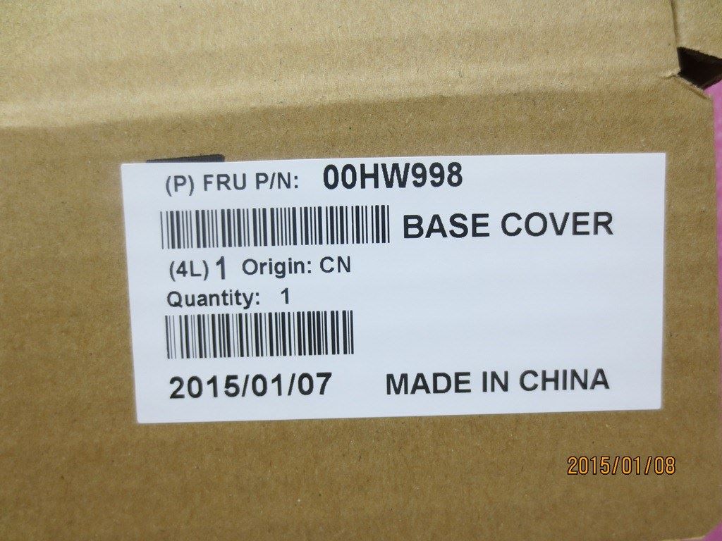 Lenovo COVER Back Cover,Black,SmartCard 00HW998