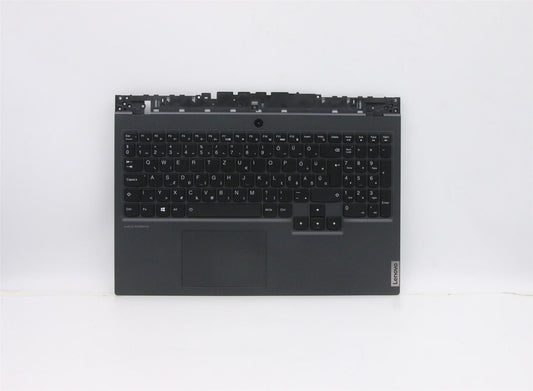 Lenovo Legion 5 15IMH05H Palmrest Cover Touchpad Keyboard Hungarian 5CB0Z26781