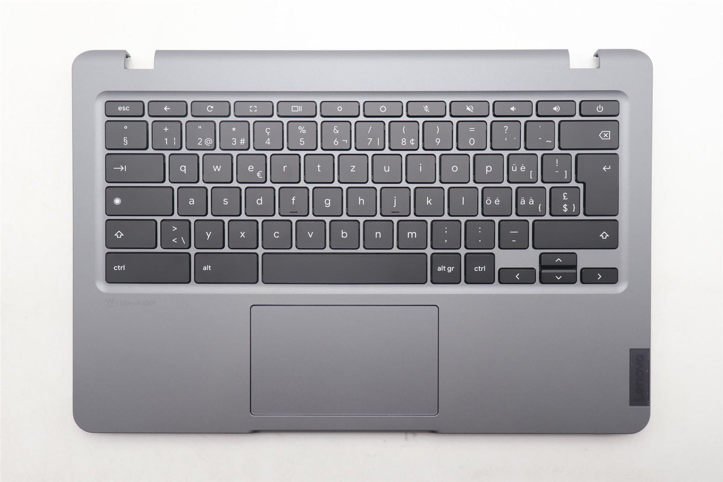Lenovo 14e Gen3 Keyboard Palmrest Top Cover Swiss Black Backlit 5M11H61884