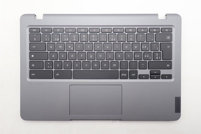 Lenovo 14e Gen3 Keyboard Palmrest Top Cover Swiss Black Backlit 5M11H61884