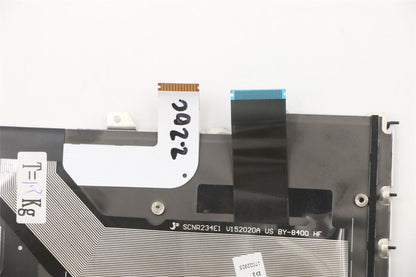 Genuine Lenovo ThinkPad Yoga 370 Keyboard Arabic Silver Backlit 01EN432