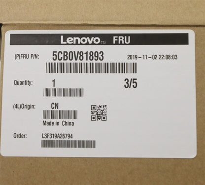 Lenovo ThinkPad T490s LCD Cover Rear Back Housing 5CB0V81893