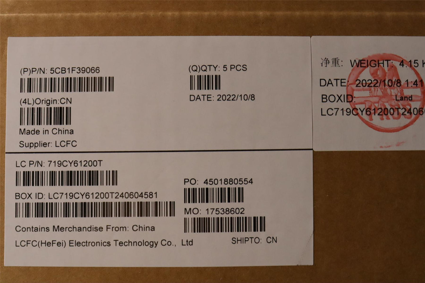 Lenovo Upper Case ASM_BEL L82RB STGY RGB 5CB1F39066