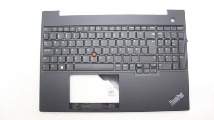 Lenovo ThinkPad E16 Gen 1 Keyboard Palmrest Top Cover Russian Black 5M11L65027