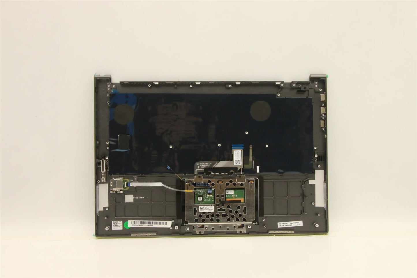 Lenovo Yoga C930-13IKB Keyboard Palmrest Top Cover Greek Grey 5CB0S72622