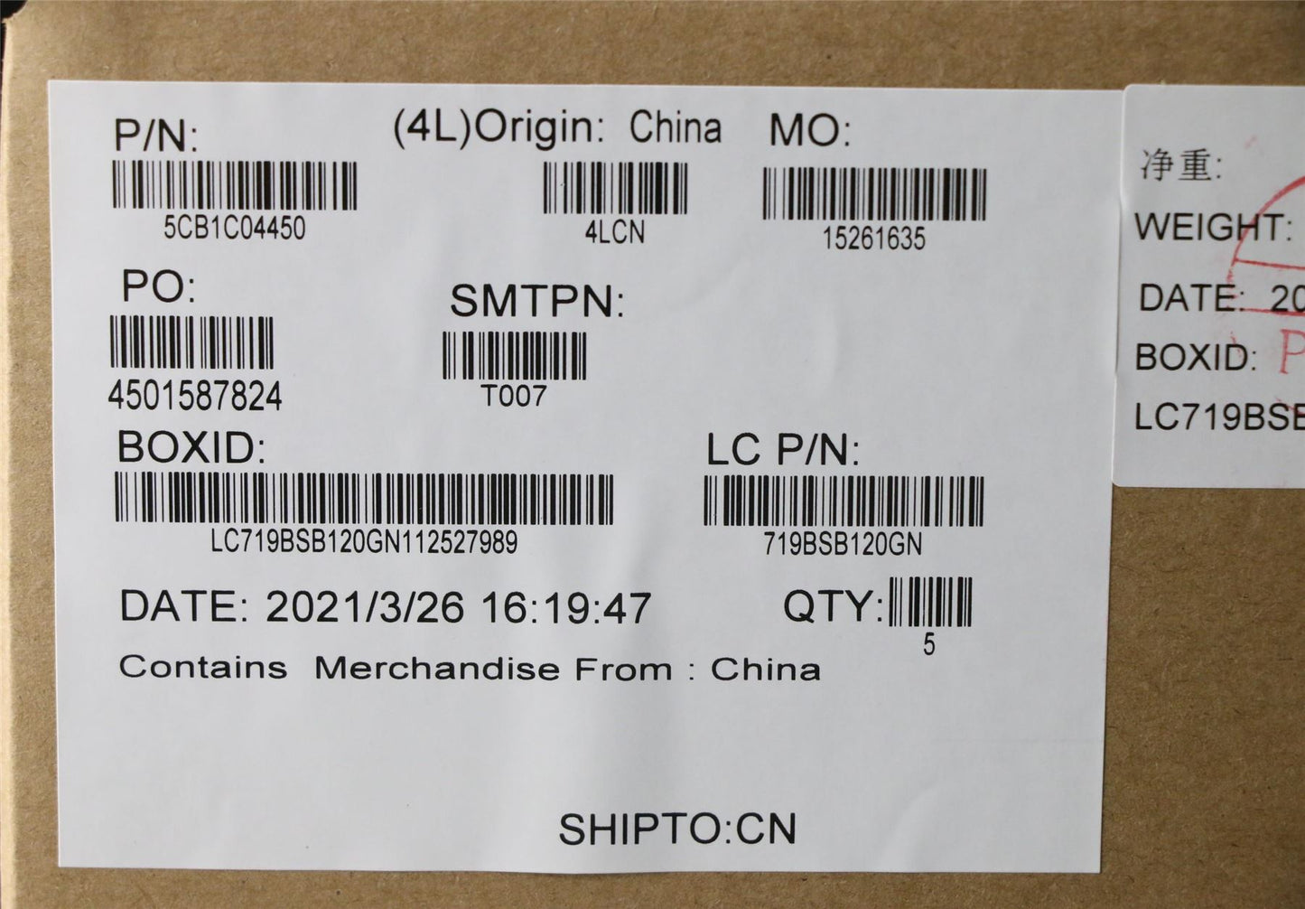 Lenovo IdeaPad 3-14ITL6 3-14ADA6 Palmrest Cover Touchpad Keyboard 5CB1C04450