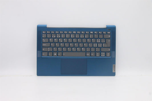 Lenovo IdeaPad 5-14IIL05 Palmrest Cover Touchpad Keyboard Swiss Blue 5CB0Y88633