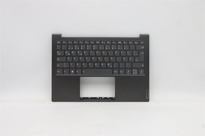 Lenovo Yoga 7-13ACN05 Keyboard Palmrest Top Cover German Grey 5CB1C15021