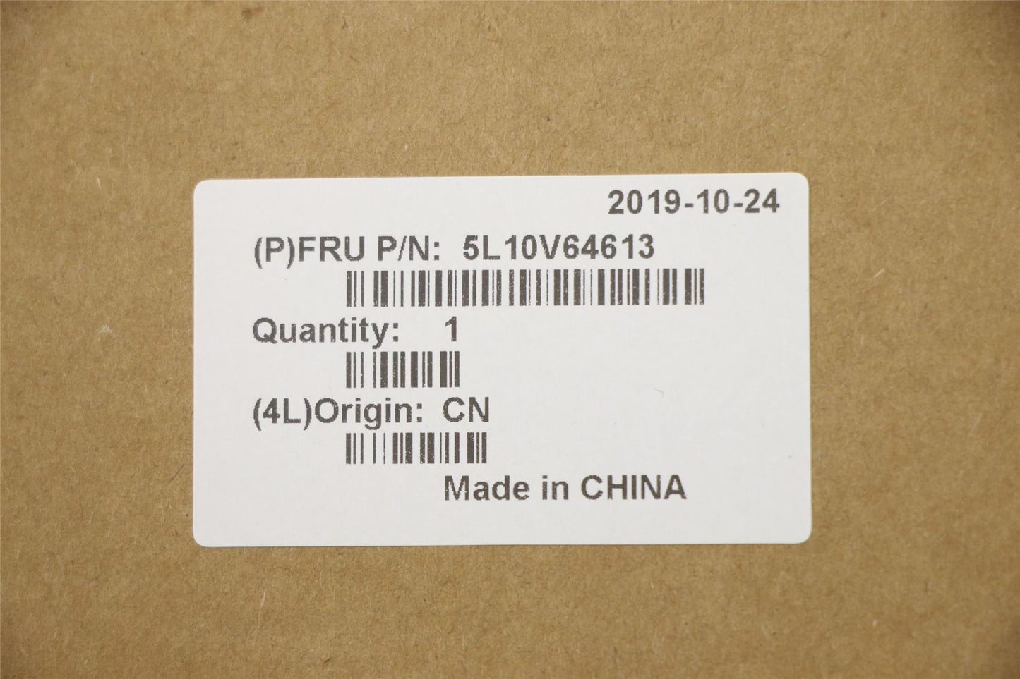 Lenovo LABEL FRU KIT GEO LABEL,P2 5L10V64613