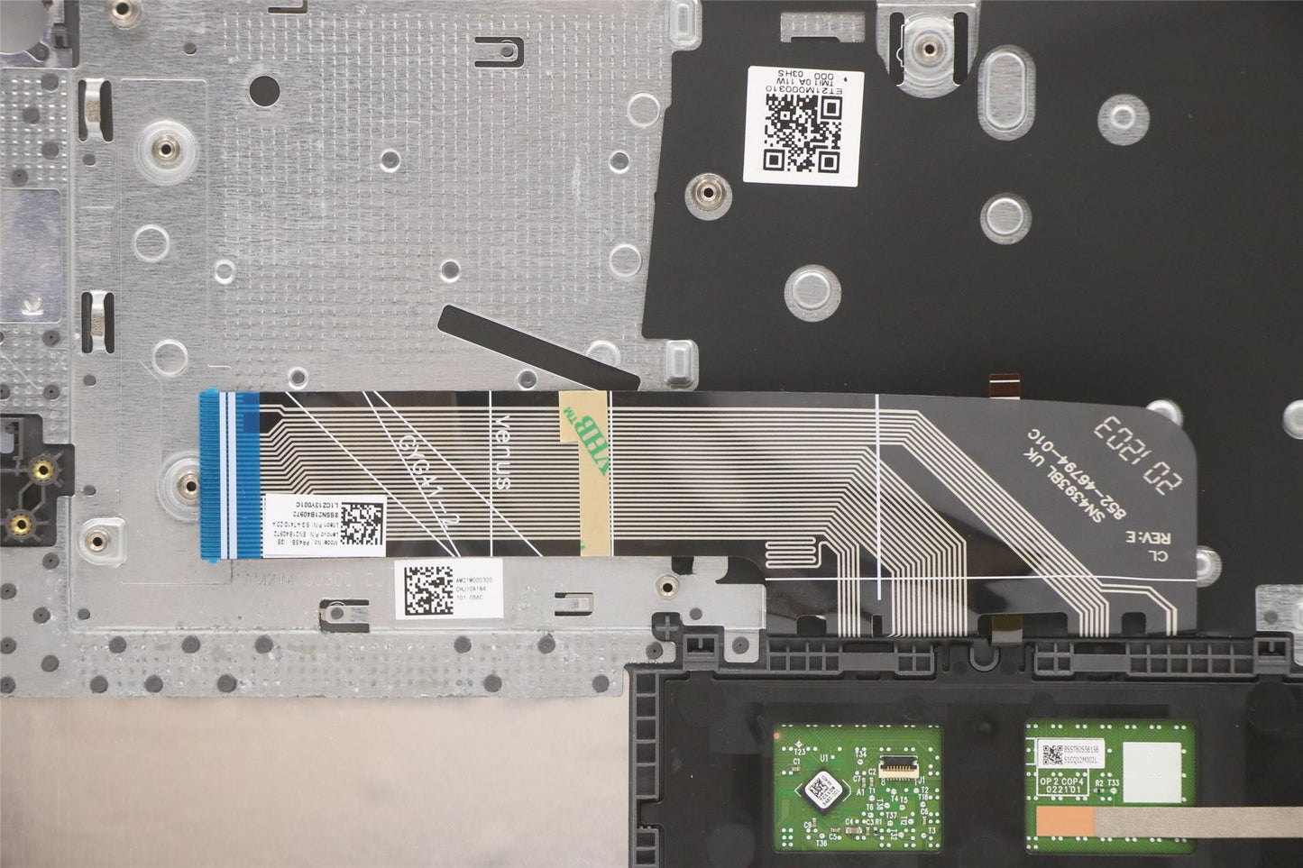 Lenovo Upper Case ASM_GER L82H7 AG FP BLD 5CB1B97801