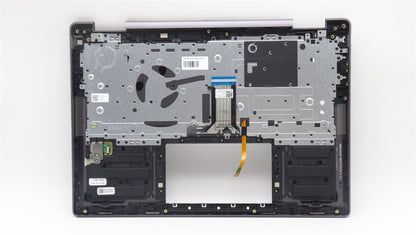 Lenovo Yoga 7 14ARP8 Keyboard Palmrest Top Cover Slovenian Storm Grey 5CB1L47271