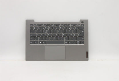 Lenovo ThinkBook 14 G2 ITL Palmrest Cover Touchpad Keyboard US Grey 5CB1B34738