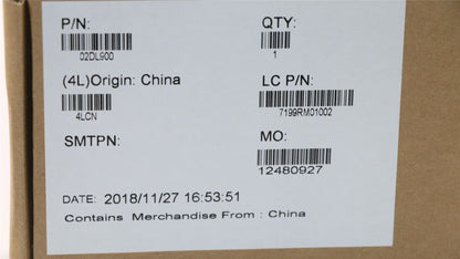 Lenovo LABEL Jinn2 FRU GEO LABEL KIT,Black 02DL900