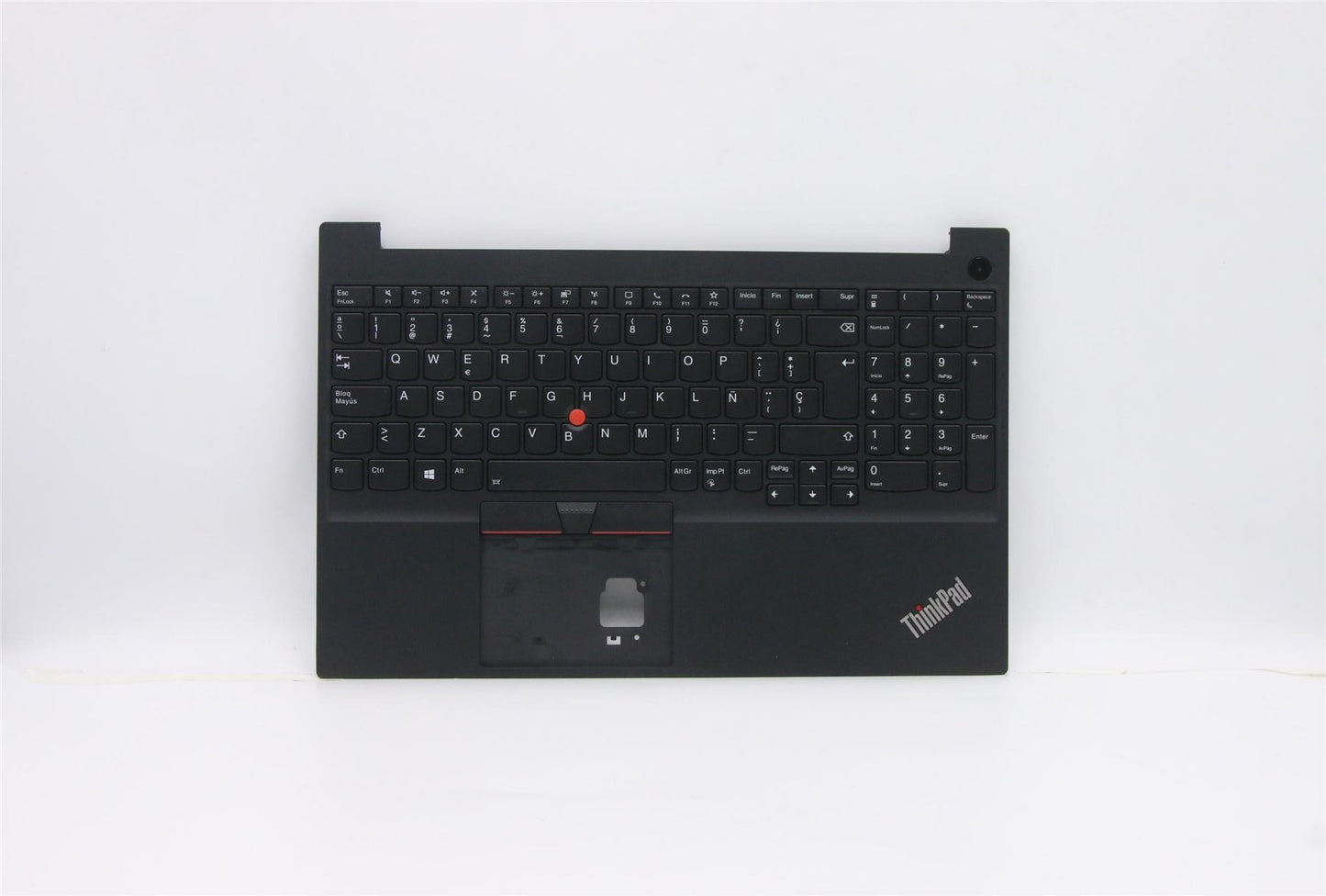 Lenovo ThinkPad E15 2 Keyboard Palmrest Top Cover Spanish Black 5M10W64589