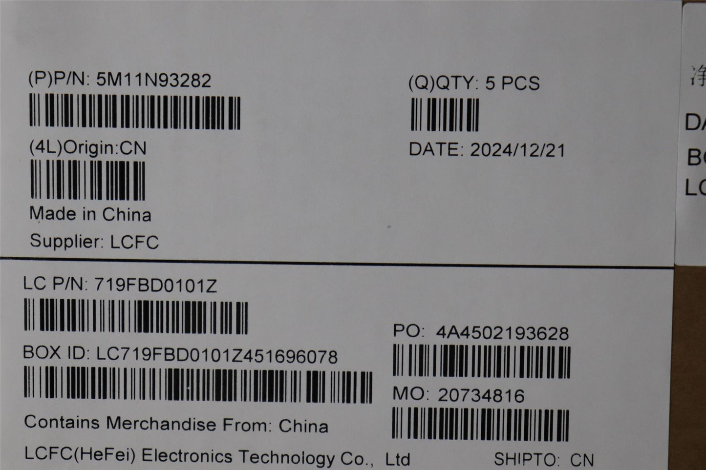 Lenovo MECH_ASM FRU KB HUN(TRI)UK Bk 5M11N93283