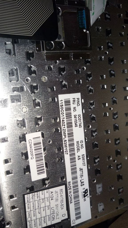 Lenovo FRU Jett-KBD LAS LTN Latin American Spanish Keyboard 04Y0345