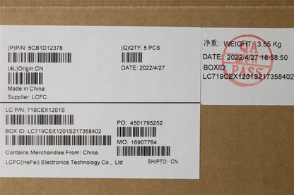 Lenovo Upper Case ASM_POR L82JK SG BU 5CB1D12378