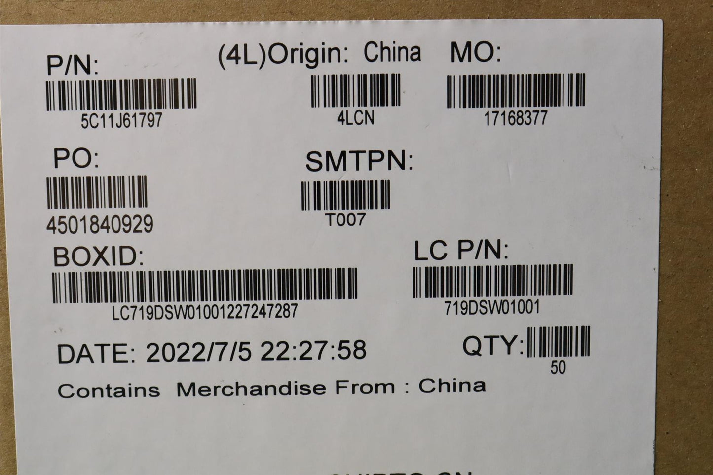 Lenovo ThinkPad Z13 Gen 1 ForcePad FPC Cable 5C11J61797