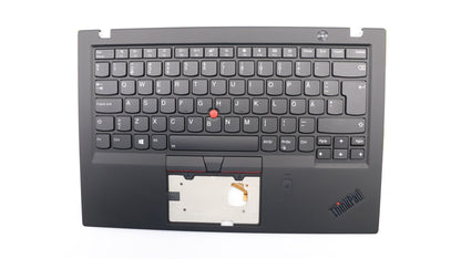 Lenovo Carbon X1 6th Tastatur Handballenauflage Obere Abdeckung Deutsch Schwarz 01YR630